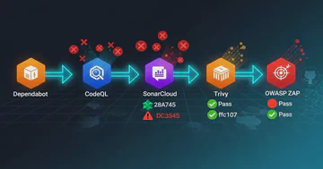 Segurança em CI/CD: Dependabot, SAST, DAST e scanning de containers