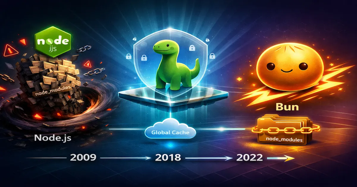 Comparativo Deno Bun e Node.js com foco no node_modules