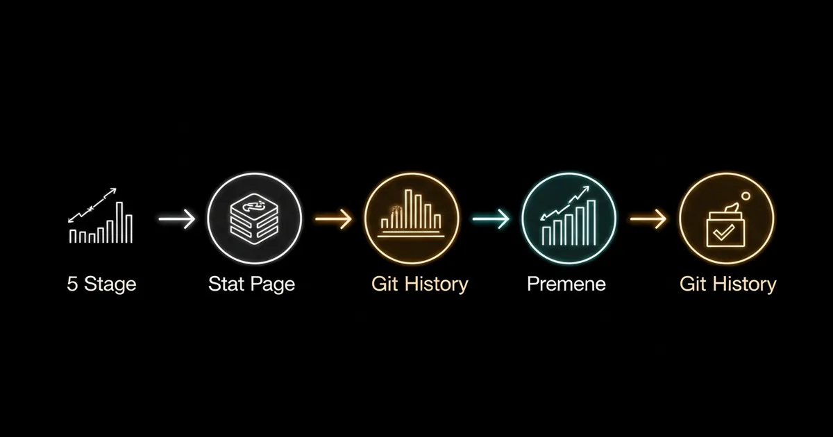 Pipeline .NET que processa Git history em streaming para debug e auditoria